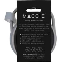Maccie Collapsible Snack Cup+Lid  - Sage Grey 